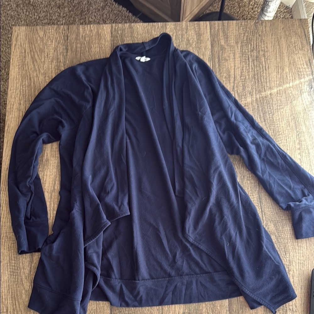Sonoma Women's Navy Blue Cardigan